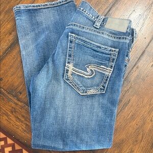 Silver Jeans Men's Straight Leg Denim in Blue